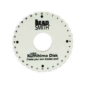 One Mini KUMIHIMO Round Disk Plate for BRAIDING 4.25 inch ~ Standard 32 Slot - Picture 1 of 1