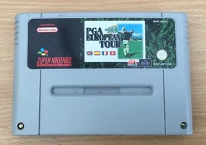 🌟PGA EUROPEAN TOUR🌟NINTENDO🌟SNES🌟CARTRIDGE🌟UK🇬🇧SELLER🌟FAST UK POSTAGE🌟 - Picture 1 of 4