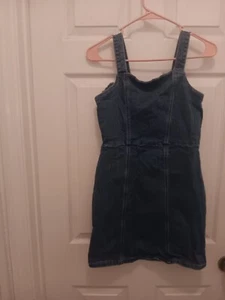 Art Class Girls Denim Dress Size Xl 14-16 - Picture 1 of 3