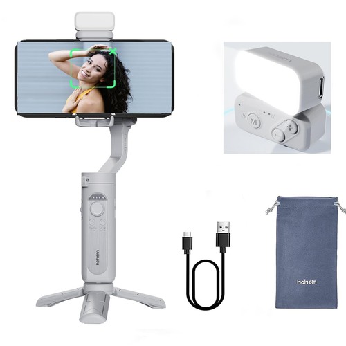 iSteady XE KIT 3-Achsen Smartphone Gimbal Stabilizer mit Licht für iPhone And...