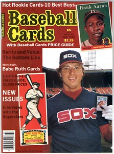 1983 BASEBALL CARDS MAGAZINE - SIXTH ISSUE - KRAUSE PUBLICATION - MINT - Picture 1 of 3