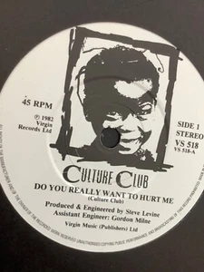 Culture Club. Do you really want to hurt me. 7” Single . VG+ Virgin . - Picture 1 of 4
