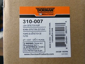New Dorman 310-007 Fuel Vapor Leak Detection Pump Free US Shipping - Picture 1 of 6