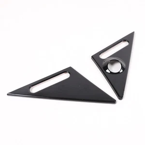 Fits 2009-2015 Smart FORTWO 451 Side view Front Flag Panel Overlay Gloss Black - Foto 1 di 9