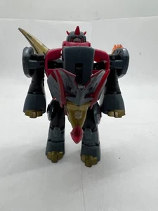 2007 Hasbro Tomy Transformers Animated Deluxe Dinobot Snarl Triceratops Dinosaur - Picture 1 of 24