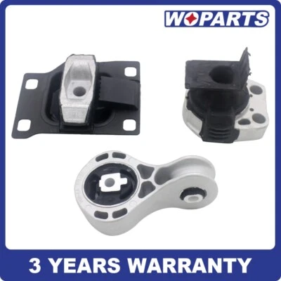 Juego de montaje de motor y amplificador de transmisión de 3 piezas apto para Ford Focus 2008-2011 2,0 L Foto 1 de 4