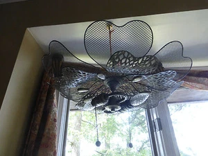 Pendant hanging light unusual flower artistic retro modern (stk R6-9F09QQ) - Picture 1 of 12