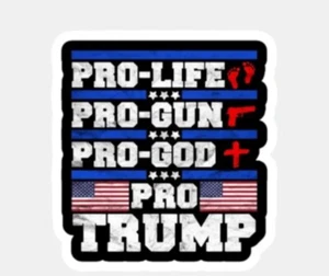 Pro-Trump Sticker - Picture 1 of 3