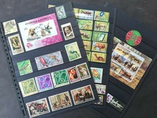 BURUNDI 2 MINSHEETS + 53 STAMPS