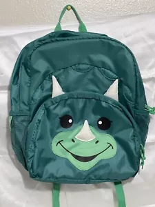 Firefly Outdoor Gear Chip The Dinosaur Kids Backpack Bag Green 14"x11"x4.5" NEW - Picture 1 of 5