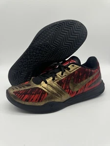 Nike Kobe Mentality Black Gold Red (704942-008) Men’s Size 7.5 - Picture 1 of 7