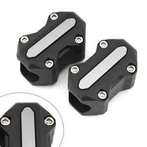 Par de almohadillas deslizantes protectoras de marco protector de barra de choque protector de motor universal para motocicleta - Imagen 1 de 8
