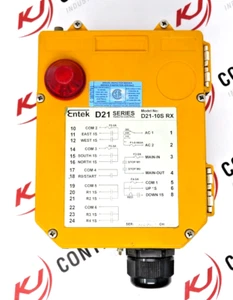 Entek D21-10S RX Wireless Remote Control Receiver, 12/24 VDC or 110/220 VAC, 10A - Picture 1 of 11