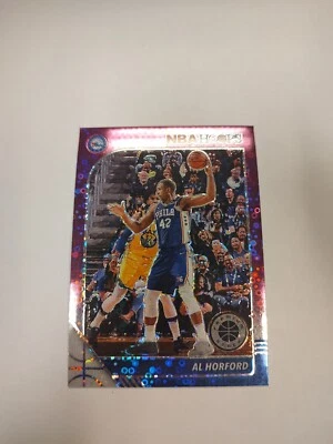Al Horford 2019-20 NBA Hoops Premium Stock Purple Disco Prizm #260 76ers (PWE) - Image 1 of 2
