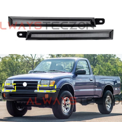 Luz antiniebla diurna LED DRL con giro para Toyota Tacoma 1998-2020 Foto 1 de 4
