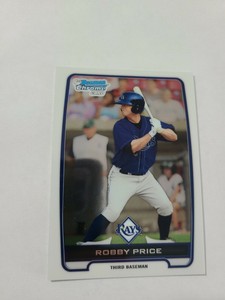 2012 Topps Bowman Chrome Baseball Card Robby Price BCP90