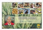 2005 édition dédicacée signée Patricia Greene Farm Animals lot complet de 10 FDC  