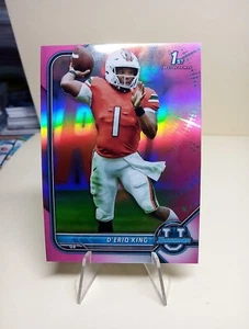 2022 Bowman University D'Etiq King #58 Pink Refractor - Picture 1 of 2