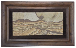 GERAHMTER SANDSTEIN NATURFELSEN SIERRA LANDSCHAFTSGEMÄLDE - Bild 1 von 16