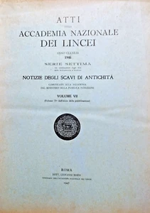 ARCHEOLOGIA - ALBANO LAZIALE - VEIO - LOCRI - ROSARNO - COMISO - BARUMINI - Imagen 1 de 5