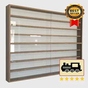 !! Sammlervitrine für Modelleisenbahn Spur H0 , Regal , Vitrine 8 Fächer !!Neu!! - Bild 1 von 10