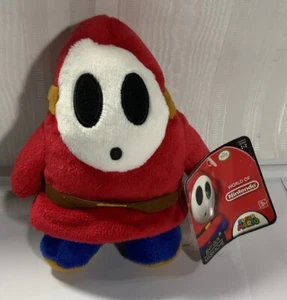 Plush World Of Nintendo Shy Guy Maskache Jakks 2016 MWT New - Picture 1 of 6