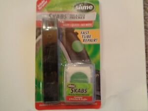 SLIME SKABS SELF ADHESIVE GLUELESS PATCH KIT W/ TIRE LEVERS NEW