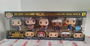 Paquete de 5 Funko Pop Denver Nuggets Champions JOKIC Trophy Fanatics LE5000 EN MANO - Imagen 1 de 3