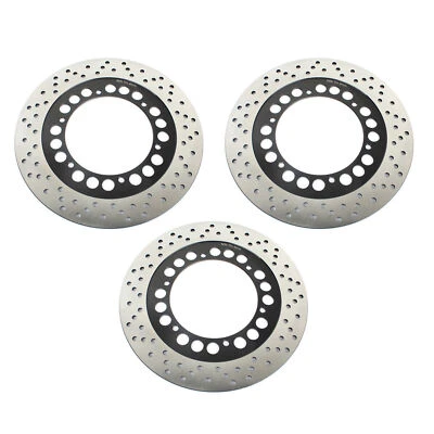 Round Front Rear Brake Rotors For YAMAHA VMX1200 85-92 FJ1100 83-87 FJ1200 86 87 Foto 1 de 4
