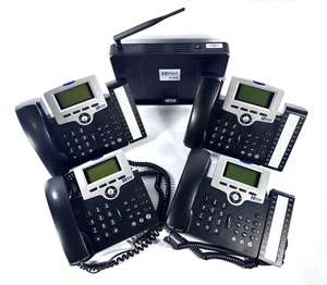 XBlue X-50 VoIP Phone System with 4 X-2020 Office Phones - Picture 1 of 10