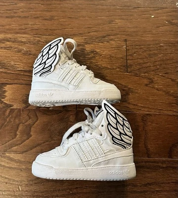 Adidas x Jeremy Scott Kids JS Wings 4.0 White GY1848 Sizes 5.5 Kids Toddler - Image 1 of 4