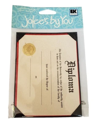 VTG Jolee's By You Dimensional Sticker University Diploma Embellishment Crafts - Image 1 of 4