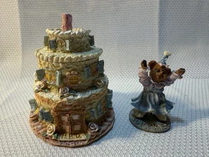 Boyds Bear Route 33 1/3 Baileys Frosted Cottage 2E Figurine Village 19900 - Picture 1 of 8