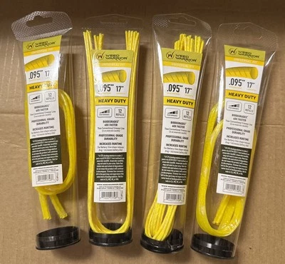 4x Línea de recortadora prensada precortada de alta resistencia Weed Warrior .095”-17” 12/pk, 48 Refi Foto 1 de 4
