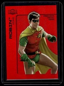 2025 SkyBox Metal Universe Batman Robin #45 Precious Metal Gems PMG Red 76/100 - Picture 1 of 2