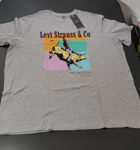T-shirt Levi Strauss & Company Bull Rider grafica XL - Foto 1 di 6