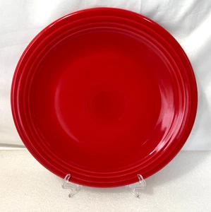 Fiesta Servizio Tondo Piatto Tritatutto 12", Rosso Scarlatto 2010 Fiestaware Homer Laughlin - Foto 1 di 5