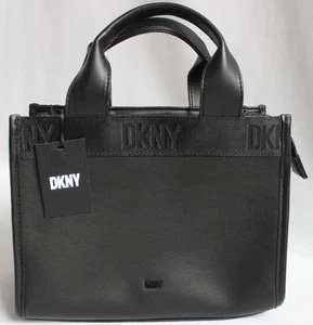 DKNY Cassandra SM Tote Small Handbag Black R14AHQ14 NO STRAP Purse Bag - Picture 1 of 7