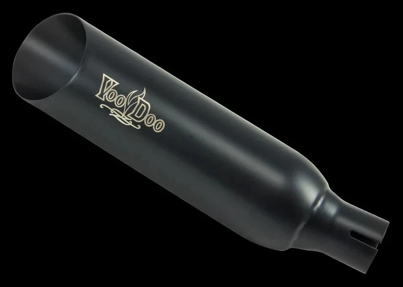 Escape Voodoo Shorty negro deslizable Yamaha R6"V" 2006-2024 VER6VK6B Foto 1 de 1