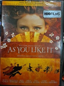 AS YOU LIKE IT DVD WILLIAM SHAKESPEARE BRYCE DALLAS HOWARD, KENNETH BRANAGH FILM - Picture 1 of 2
