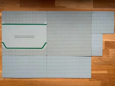 Lego 6x Bauplatte Grundplatte hellgrau verschiedene Größen - Bild 1 von 4