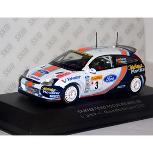 FORD FOCUS RS WRC MARTINI #3 C. SAINZ / MOYA MONTE CARLO 2001 SKID SKM188 1:43 - Bild 1 von 5