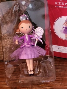 2019 Hallmark Ornament   "SUGAR PLUM FAIRY"   1ST IN THE NUTCRACKER SWEET SERIES - Picture 1 of 3