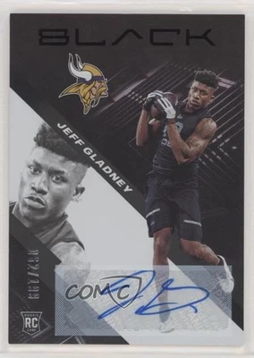 2020 Panini Black Rookies Auto /199 Jeff Gladney #171 Rookie Auto RC - Image 1 of 2