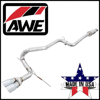 AWE Tuning Track Edition Cat-back Exhaust System fits 2013-18 Ford Focus ST 2.0L - Image 1 of 4