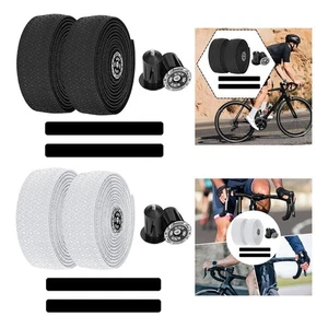 2Pcs Bicycle Bar Tape Cycling Handle Wraps Drop Bar Bike Handlebar Tapes - Picture 1 of 14
