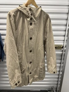 Giacca cappotto uomo Lacoste logo cotone foderato zip taglia 58/XL - Foto 1 di 15
