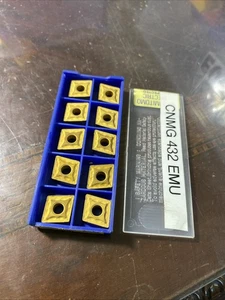 SUMITOMO CNMG432EMU New Carbide Insert Grade AC820P Qty.10 (E7) - Picture 1 of 4