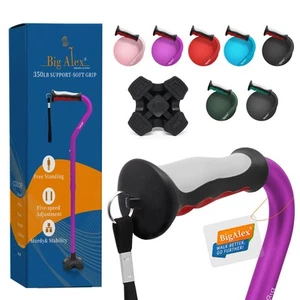 Collapsible Walking Cane for Men & Women, Adjustable Stability Stick for Mobi... - Picture 1 of 8
