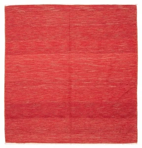 Traditional Vintage Hand Woven Carpet 5'10" x 6'2" Wool Kilim Area Rug - Picture 1 of 9